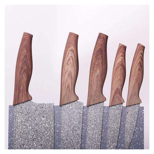 Набір ножів на підставці Kamille KM-5045 фото №1