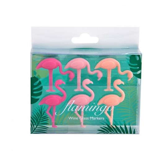 Набір маркерів для склянок Flamingo 6 шт фото №2