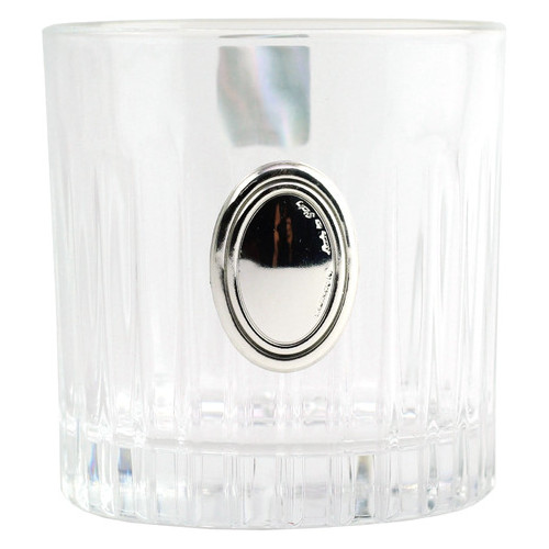 Сіт кришталевих склянок Boss Crystal БОКАЛИ ГАРМОНІЯ, 6 келихів, срібло фото №4