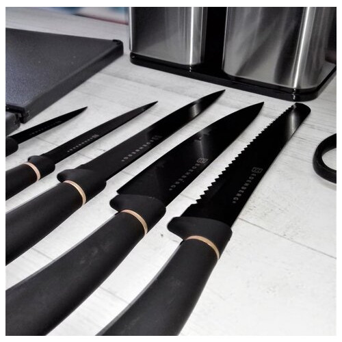Набір ножів та кухонного приладдя Edenberg EB-3615 15 предметів фото №5