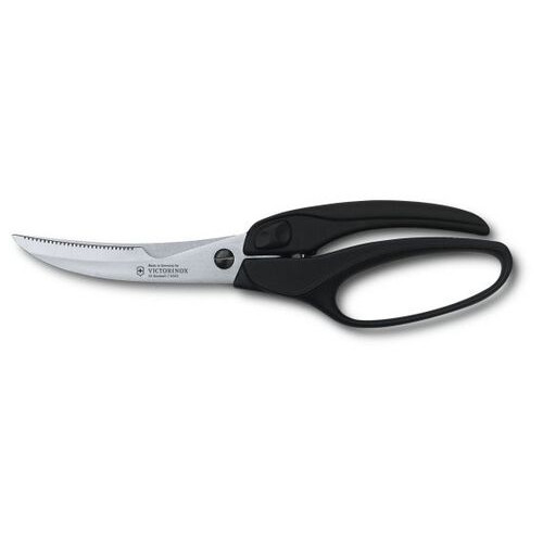 Кухонні ножиці для обробки птиці Victorinox Professional 25 см Чорні (7.6344) фото №2