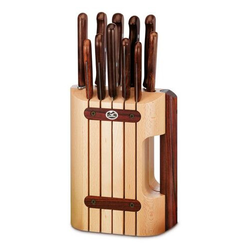 Кухонний набір Victorinox Rosewood Cutlery Block 12 предметів із дерев'яними ручками (5.1150.11) фото №3