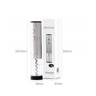 Умный штопор Xiaomi Electric Wine Bottle Opener Circle Joy Silver CJ-EKPQ01 фото №2