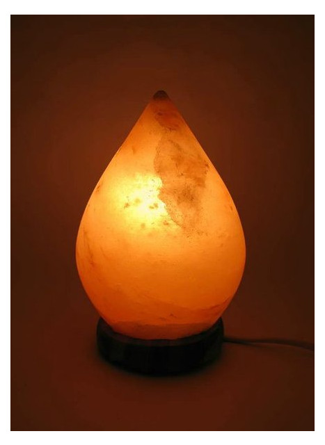 Соляная лампа Даршан Капля SL-15 Гималайская соль 17х10х10 см 8 ящ (25671) фото №2
