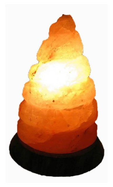 Соляная лампа Даршан Спираль SL-29 Гималайская соль 17,5х14х14 см 8 ящ (25667) фото №1