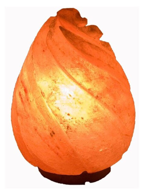 Соляная лампа Даршан S-013 Капля Гималайская соль h-23 cm d-13 cm 8 ящ (23242) фото №1