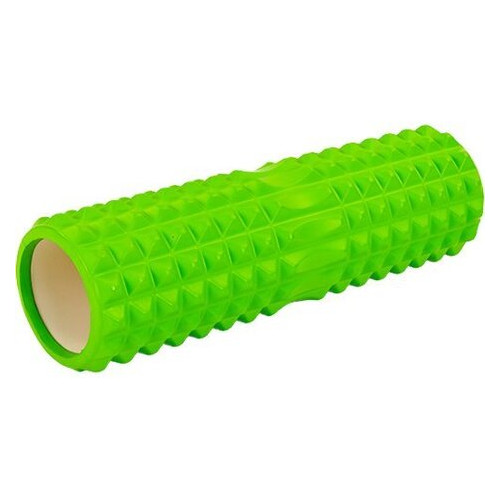Ролик для йоги та пілатесу FDSO Spin Roller FI-6674 Зелений (33508022) фото №1