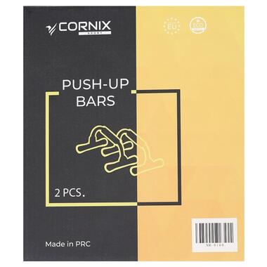 Упори для віджимань Cornix Push-up XR-0168 Black/Orange
 фото №4