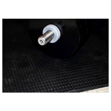 Комплект захисного покриття з литої гуми під лаву, штангу, гантелі, 2х2 м (Pol22) фото №9