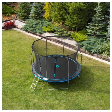 Батут с внутренней сеткой THUNDER Inside Elite 10FT 312 см Black/Blue  фото №4