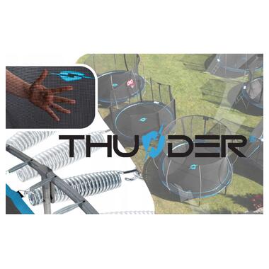 Батут с внутренней сеткой THUNDER Inside Elite 10FT 312 см Black/Blue  фото №9
