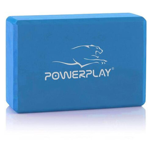 Блок для йоги PowerPlay 4006 Yoga Brick (FO83PP_4006_Blue_Yoga_Brick) фото №3