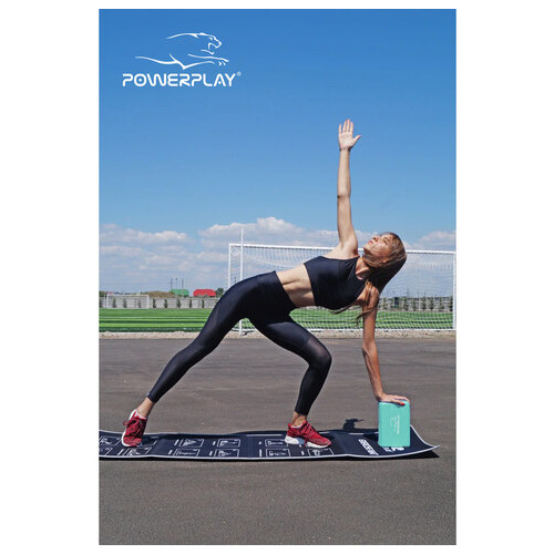 Блок для йоги 2шт. (пара) PowerPlay 4006 Yoga Brick EVA М'ятні фото №10
