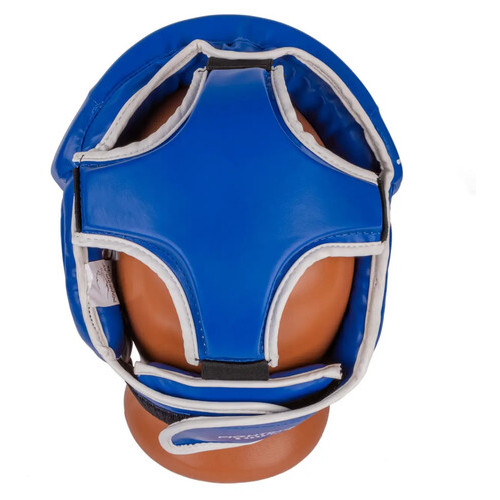 Боксерский шлем тренувальнийPowerPlay 3100 PU Синій XL фото №4