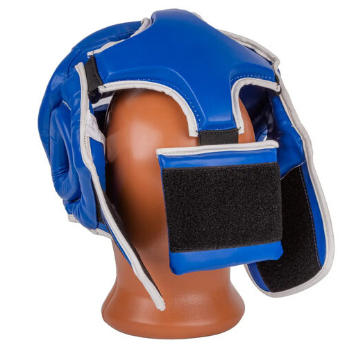 Боксерский шлем тренувальнийPowerPlay 3100 PU Синій XL фото №5