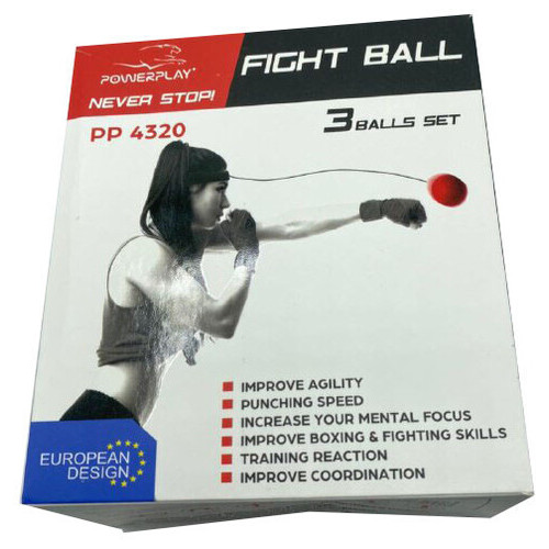 Файтбол 3 шт. PowerPlay 4320 Fight Ball Set фото №4