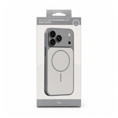 Чехол для смартфона Silicone Creative Variation Case MAG COVER Apple iPhone 17 5 Lavender Grey (MagCOViP17-5) фото №1