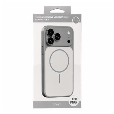Чехол для смартфона Silicone Creative Variation Case MAG COVER Apple iPhone 17 Air 5 Lavender Grey (MagCOViP17A-5) фото №1