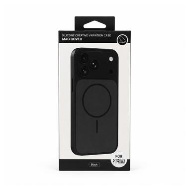 Чехол для смартфона Silicone Creative Variation Case MAG COVER Apple iPhone 17 Pro Max 1 Black (MagCOViP17PM-1) фото №2