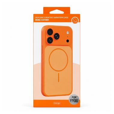 Чехол для смартфона Silicone Creative Variation Case MAG COVER Apple iPhone 17 Pro Max 4 Orange (MagCOViP17PM-4) фото №2