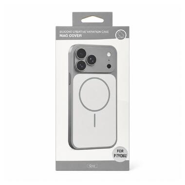Чехол для смартфона Silicone Creative Variation Case MAG COVER Apple iPhone 17 Pro Max 5 Lavender Grey (MagCOViP17PM-5) фото №2