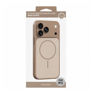 Чехол для смартфона Silicone Creative Variation Case MAG COVER Apple iPhone 13 3 Gold of the desert (MagCOViP13-3) фото №2
