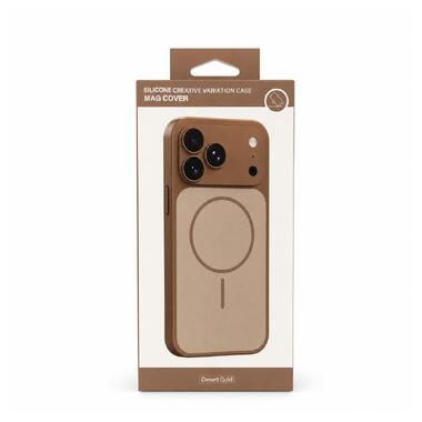 Чехол для смартфона Silicone Creative Variation Case MAG COVER Apple iPhone 14 Pro 3 Gold of the desert (MagCOViP14P-3) фото №1