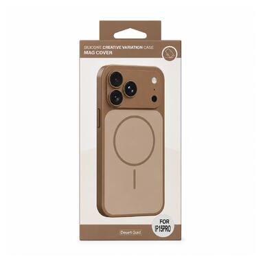 Чехол для смартфона Silicone Creative Variation Case MAG COVER Apple iPhone 15 Pro 3 Gold of the desert (MagCOViP15P-3) фото №2