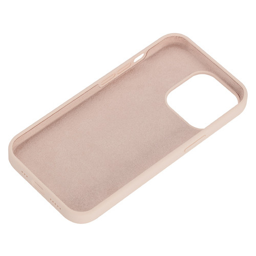 Чохол 2Е Basic Apple iPhone 13 Pro Liquid Silicone Sand Pink (2E-IPH-13PR-OCLS-RP) фото №3