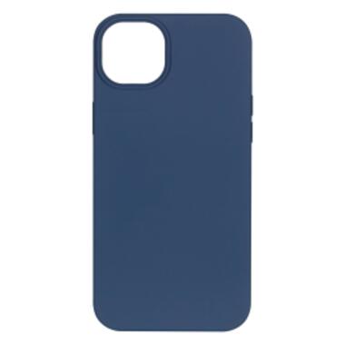 Чохол 2Е Basic Apple iPhone 14 Max Liquid Silicone Cobalt Blue (2E-IPH-14M-OCLS-CB) фото №1