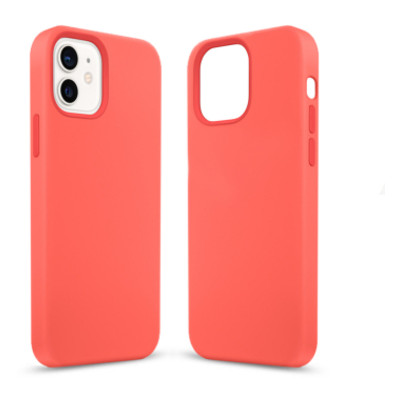 Чохол для телефона MakeFuture Apple iPhone 12/12 Pro Premium Silicone Pink Citrus (MCLP-AI12/12PPC) фото №1
