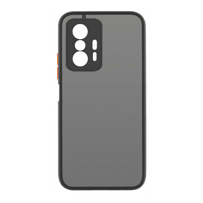 Чохол для телефону MakeFuture Xiaomi 11T/11T Pro Frame (Matte PC TPU) Black (MCMF-X11T/11TPBK) фото №1