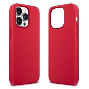 Чохол MakeFuture Apple iPhone 13 Pro Premium Silicone Red (MCLP-AI13PRD) фото №1