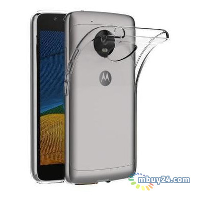 Чохол для телефонів Laudtec Motorola Moto G5 Clear TPU Transperent (LC-MMG5T) фото №1
