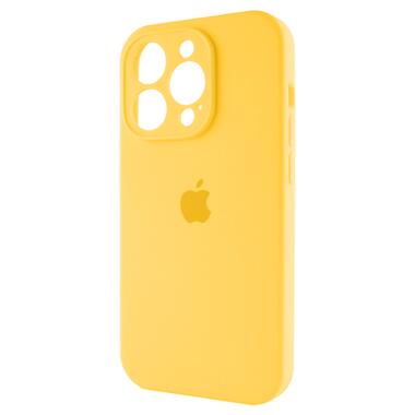 Силіконовий чохол Silicone Full Case AA Apple iPhone 15 Pro Max Sunny Yellow (FullAAi15PM-56) фото №2