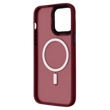 Чохол для смартфона с MagSafe Cosmic Magnetic Apple iPhone 15 Pro Max Red (MagColor15ProMaxRed) фото №2
