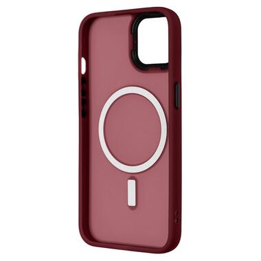 Чохол для смартфона с MagSafe Cosmic Magnetic Apple iPhone 15 Red (MagColor15Red) фото №2