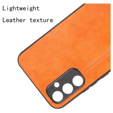 Модельний чохол Cosmiс Leather Case Samsung Samsung Galaxy A54 5G Orange (CoLeathSA54Orange) фото №4