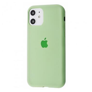 Чохол-накладка Silicone Case для iPhone 11 (mint gum) фото №1