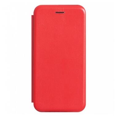 Чохол-книжка Premium Leather Case для Xiaomi Redmi Note 9S/Note 9 pro (Red) фото №1