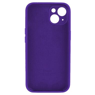 Силіконовий чохол Silicone Full Case AA Camera Protect Apple iPhone 13 Amethist (FullAAi13-54) фото №2