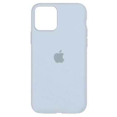 Силіконовий чохол Silicone Full Case AA Open Cam Apple iPhone 14 Mist Blue (FullOpeAAi14-27) фото №1
