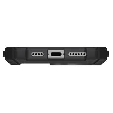 Чехол с MagSafe  Apple iPhone 16 (UAGPLZXTE16AllBlack) фото №3