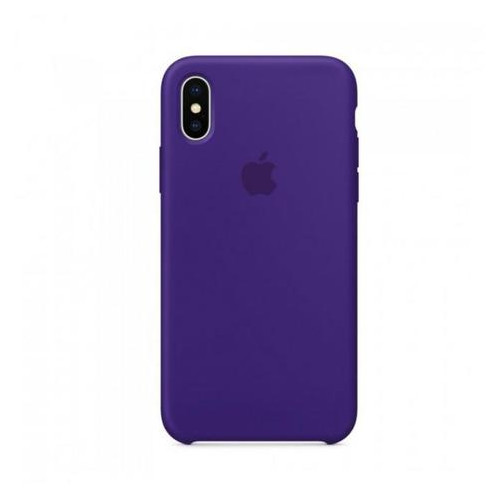 Чехол Silicone Case для iPhone Xs MAX Ultra Violet фото №1