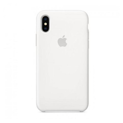 Чехол Silicone Case для iPhone Xs MAX White фото №1