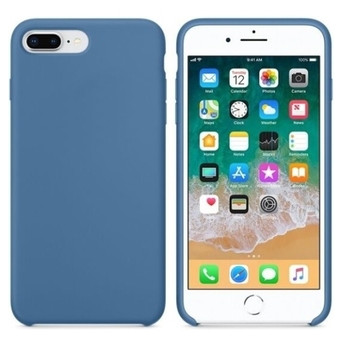 Чохол Silicone Case для iPhone 7 Plus / iPhone 8 Plus Original Demin Blue фото №1