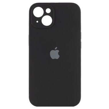 Силіконовий чохол Silicone Full Case AA Apple iPhone 15 Black (FullAAi15-14) фото №1