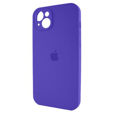 Силіконовий чохол Silicone Full Case AA Apple iPhone 15 Dark Purple (FullAAi15-22) фото №3