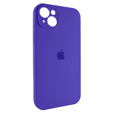 Силіконовий чохол Silicone Full Case AA Apple iPhone 15 Dark Purple (FullAAi15-22) фото №2