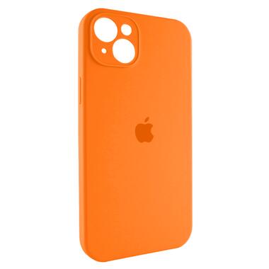 Силіконовий чохол Silicone Full Case AA Apple iPhone 15 Orange (FullAAi15-52) фото №2